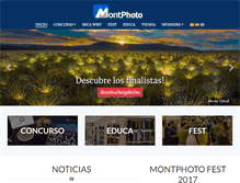 Tablet Screenshot of montphoto.com